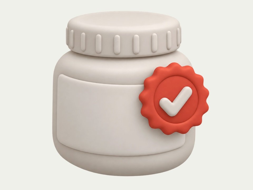 A doctor holding a product in a sponsored post