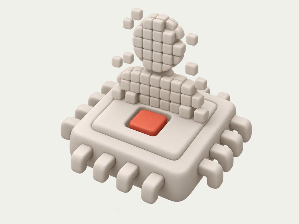 A robot generating a fake patient testimonial