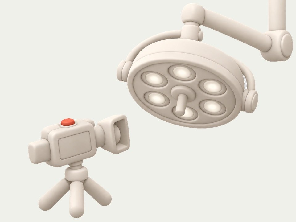 A surgery being streamed live to viewers
